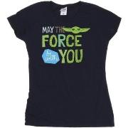 T-shirt Disney The Mandalorian May The Force Be With You