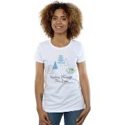 T-shirt Disney The Mandalorian Rolling Through The Snow