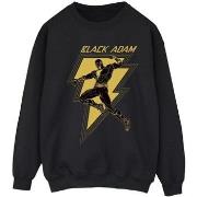 Sweat-shirt Dc Comics Black Adam Golden Bolt Chest