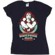 T-shirt Dc Comics Wonder Woman Wonderful Mum