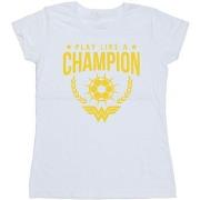 T-shirt Dc Comics Play Like A Champion