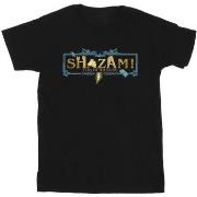T-shirt Dc Comics Shazam Fury Of The Gods Golden Logo