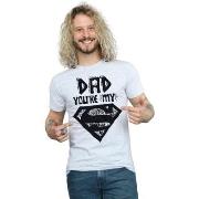 T-shirt Dc Comics Super Dad