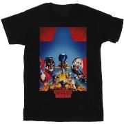 T-shirt Dc Comics The Suicide Squad Blue Star Poster