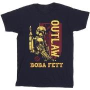 T-shirt Disney The Book Of Boba Fett Distressed Outlaw