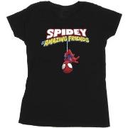 T-shirt Marvel Hanging Upside Down