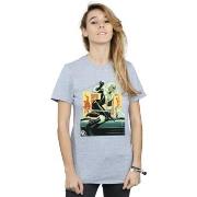 T-shirt Marvel Black Cat Car