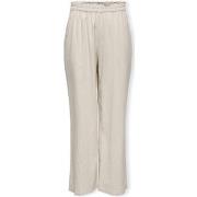 Pantalon Only Noos Trousers Tokyo Linen - Moonbeam