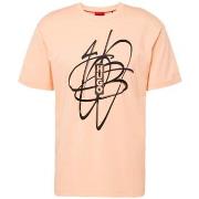 T-shirt BOSS T-SHIRT ROSE DAPUSENI EN JERSEY DE COTON À MOTIF ARTIST