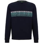 Sweat-shirt BOSS SWEAT SALBO 1 REGULAR FIT À LOGOS BRODÉS MULTICOLORES...