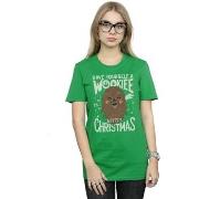 T-shirt Disney Wookiee Little Christmas