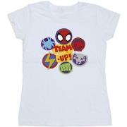 T-shirt Marvel Spidey And His Amazing Friends Up