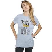 T-shirt Dessins Animés Daffy Duck Binoculars