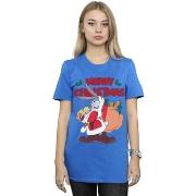 T-shirt Dessins Animés Santa Bugs Bunny