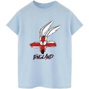 T-shirt Dessins Animés Coyote England Face