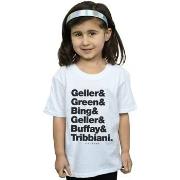 T-shirt enfant Friends Surnames Text