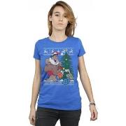 T-shirt The Flintstones Christmas Fair Isle