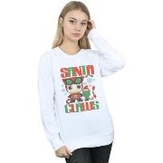 Sweat-shirt Dc Comics Chibi Catwoman Santa Claws