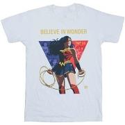 T-shirt Dc Comics 80th Anniversary Believe In Wonder