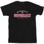 T-shirt enfant Dc Comics Superman Metropolis Varsity