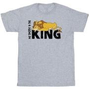 T-shirt Disney The Lion King Daddy Is King