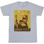 T-shirt Disney The Book Of Boba Fett Planetary Stare