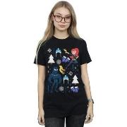 T-shirt Marvel Black Panther And Black Widow Christmas Day