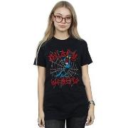 T-shirt Marvel Black Widow Web