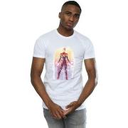 T-shirt Marvel Captain Watercolour