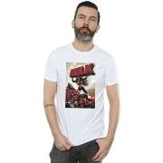 T-shirt Marvel Red Hulk Cover