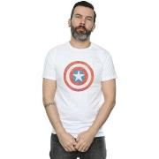 T-shirt Marvel Captain America Sketched Shield