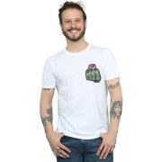 T-shirt Marvel Hulk Tattoo Fist Breast Print