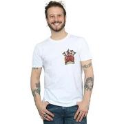 T-shirt Marvel Spider-Man Tattoo Breast Print