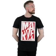 T-shirt Marvel Portrait Logo