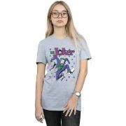 T-shirt Dc Comics Batman Joker Cards Jump