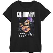 T-shirt Dc Comics Batman Catwoman Feline Fatale