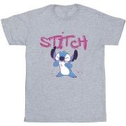 T-shirt Disney Lilo And Stitch Graffiti