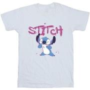 T-shirt Disney Lilo And Stitch Graffiti