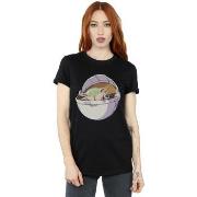 T-shirt Disney The Mandalorian Sleeping Child