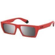 Lunettes de soleil Polaroid PLD MSGM 1/G Lunettes de soleil, Rouge/Arg...