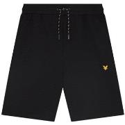 Short Lyle &amp; Scott SHORT FLY FLEECE NOIR