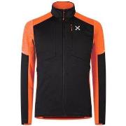 Pull Montura Pull Rock Alp Homme Nero/Arancio Brillante