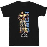 T-shirt Marvel Thor Love And Thunder Korg Wave