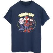 T-shirt Marvel Spidey And His Amazing Friends Sketch