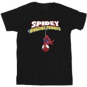 T-shirt Marvel Spider-Man Hanging Upside Down