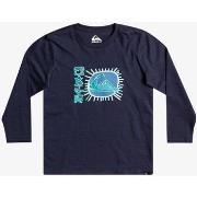 T-shirt enfant Quiksilver - T-shirt manches longues junior - marine