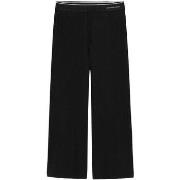 Pantalon enfant Calvin Klein Jeans IG0IG02446 TAPE WIDE LEG-BEH BLACK