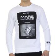 Sweat-shirt Nasa MARS03S-WHITE