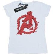 T-shirt Marvel Avengers Endgame Shattered Logo