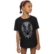 T-shirt enfant Marvel Black Panther Head